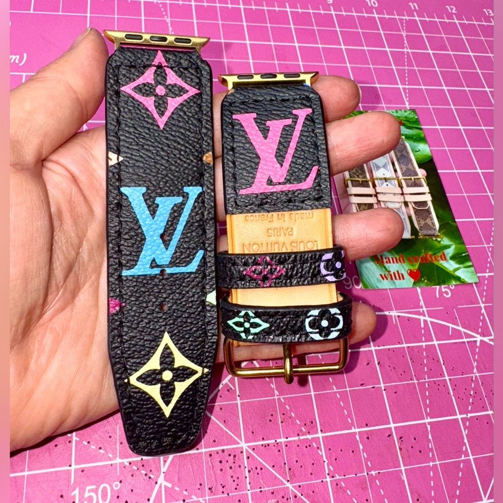 💝 Louis Vuitton Poignant Murakami Multicolor Watch Strap band